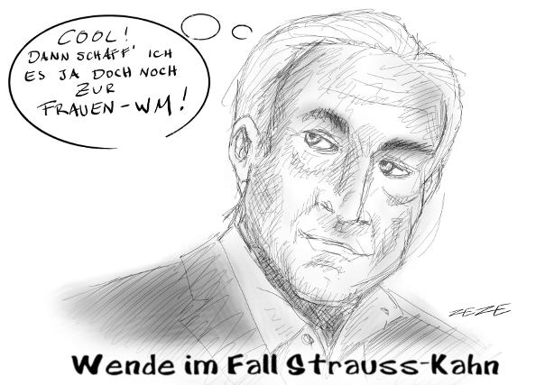 Karikatur Strauss Kahn