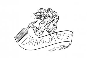 Entwurf Logo Drachenboot Jaguar Paddel 