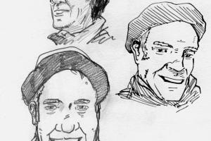 skizzen-portrait-mann-mütze
