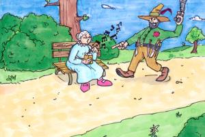 buchillustration hotzenplotz copic studie