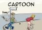 Cartoon Komisch Satirisch Witzig Lustig Lachen Spass Humor