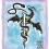 illustration asklepios dragon symbol stab schlange drache